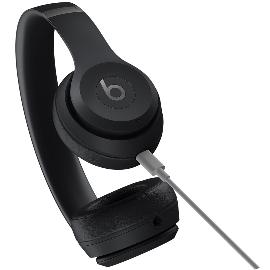 Beats Solo 4 koptelefoon met USB-C-oplaadkabel