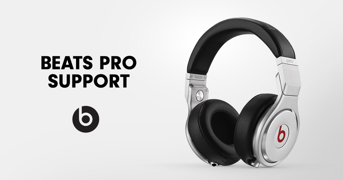 Beats Pro headphones support Beats by