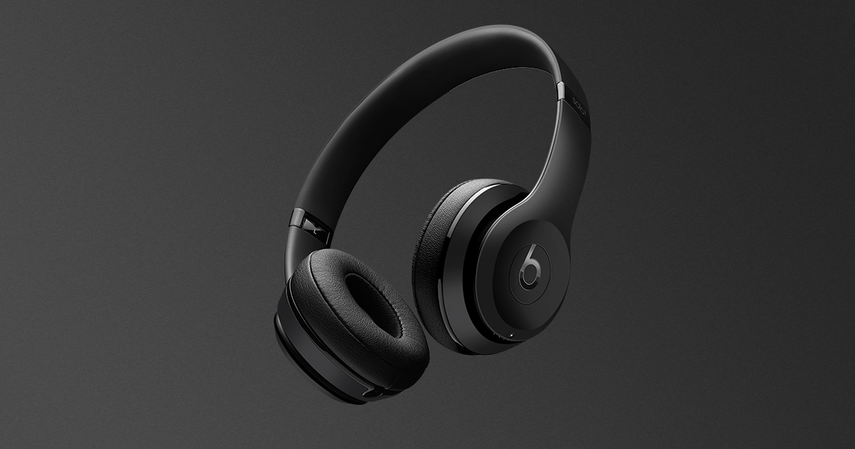 Solo³ Wireless - Everyday On-Ear Headphones - Beats - Matte Black