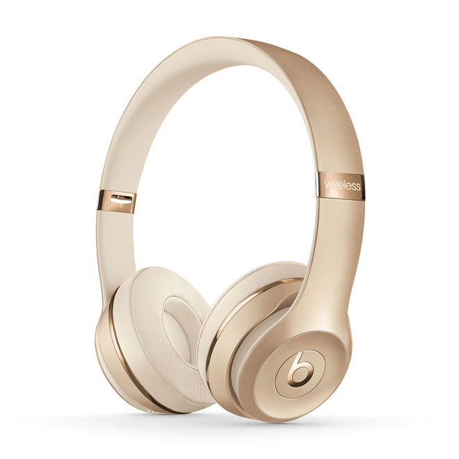 Solo³ Wireless - Everyday On-Ear Headphones - Beats - Gold