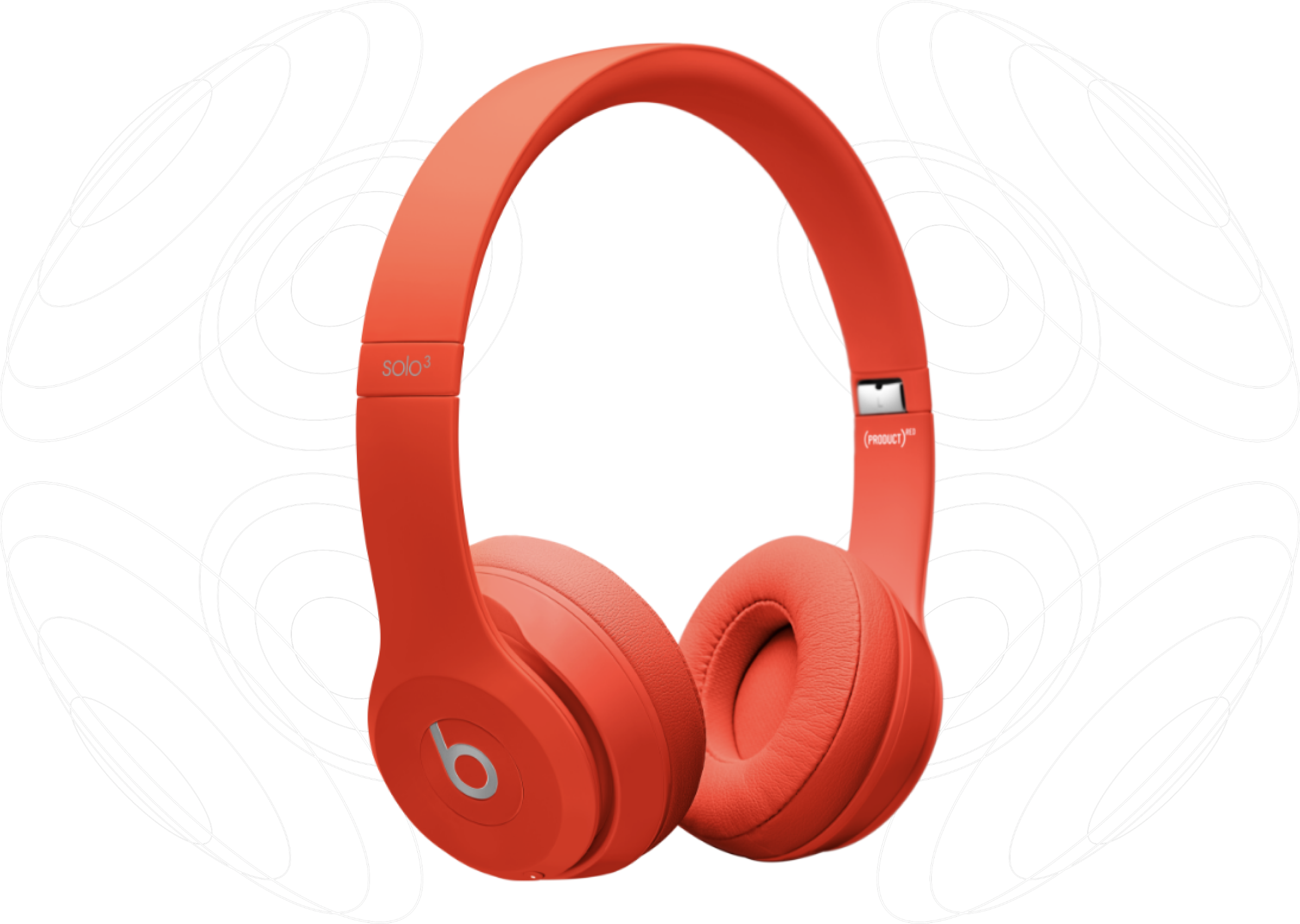 Solo³ Wireless - Kopfhörer für jeden Tag - Beats - Rot