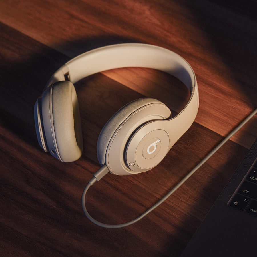 Beats Noise Pro Cancelling Sandstone Studio Wireless - Headphones - Premium