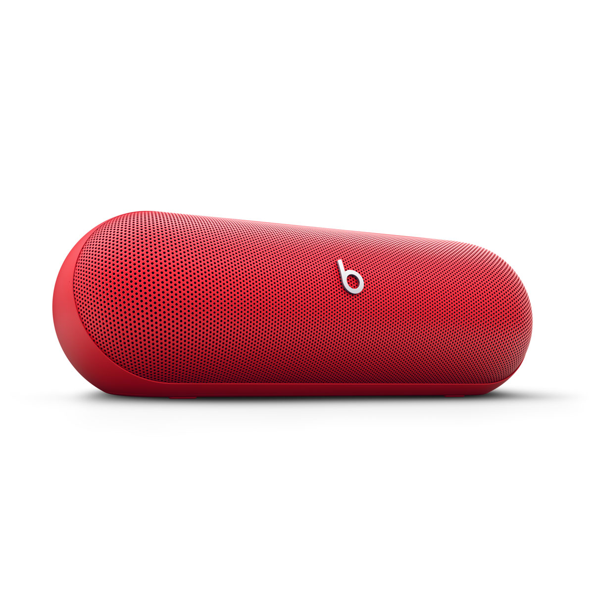 Close-up of Beats Pill in Statement Red